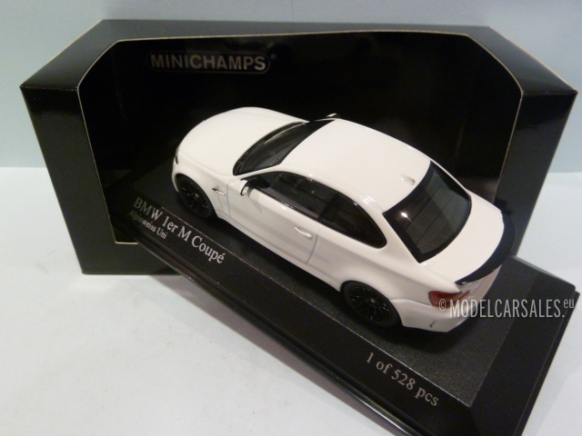 BMW 1er 1 Series M Coupe Alpine White Uni 1:43 410020022