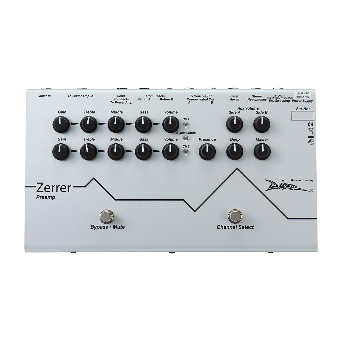 Diezel｜VH4-2 PEDAL | モリダイラ楽器