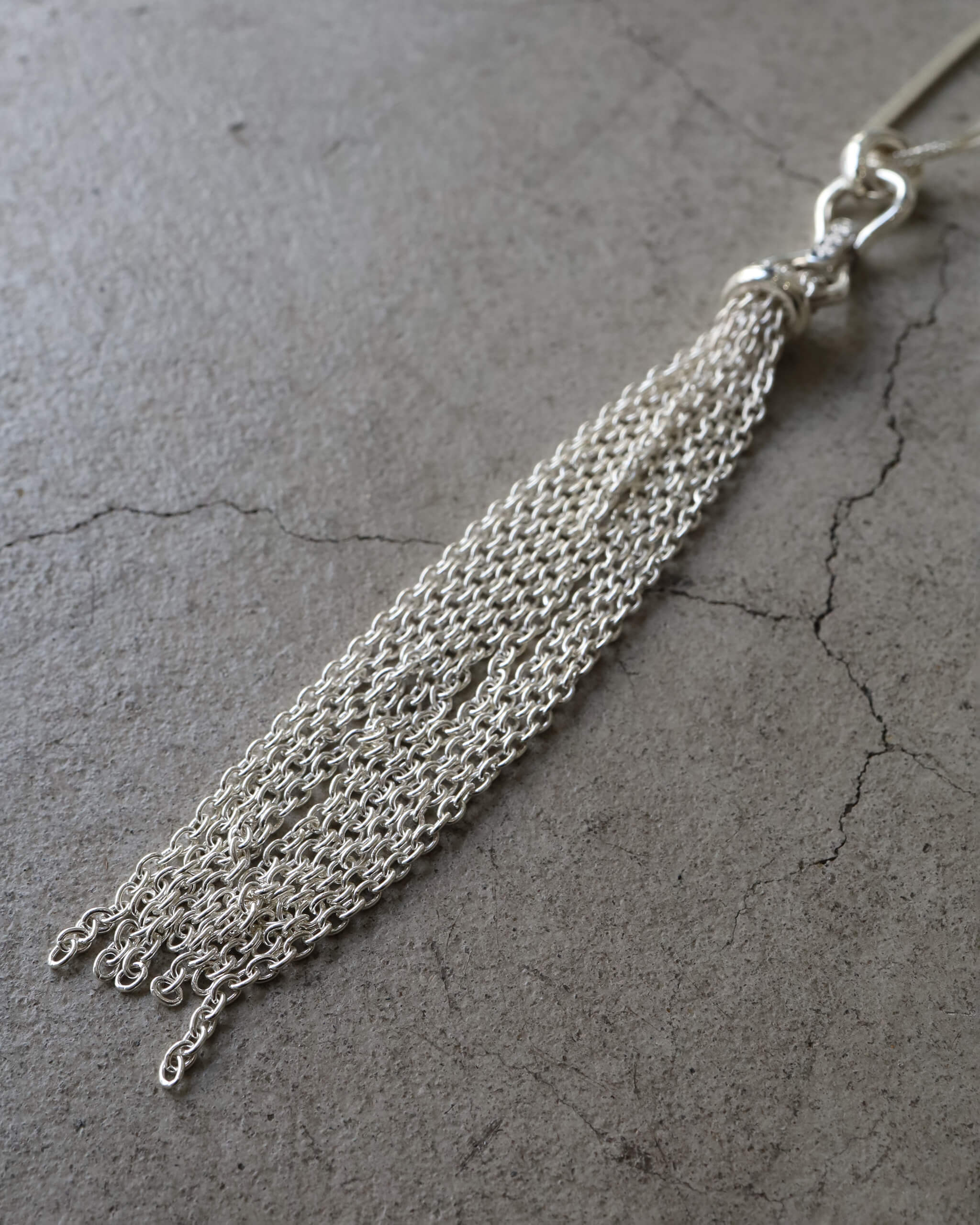 WAKAN SILVER SMITH Tassel necklace (L) [C-038] -MORLS-