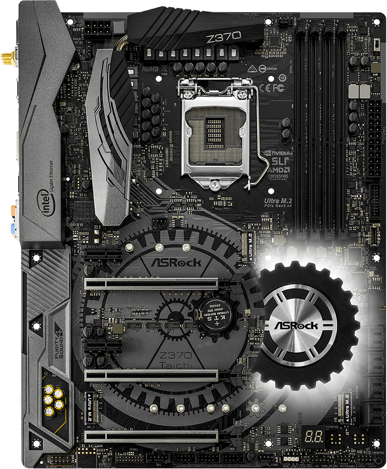 Asrock Z370 Taichi - Motherboard Specifications On MotherboardDB