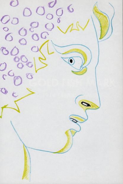 リトグラフの版画でジャン・コクトーが制作した絵「テアトル・11」をご購入