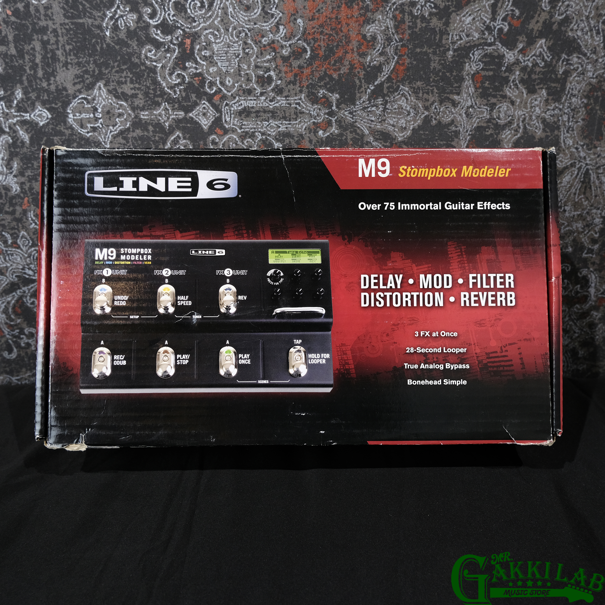 LINE 6 M9 Stompbox Modeler | 札幌の楽器屋さん｜MR.GAKKI LAB｜中古