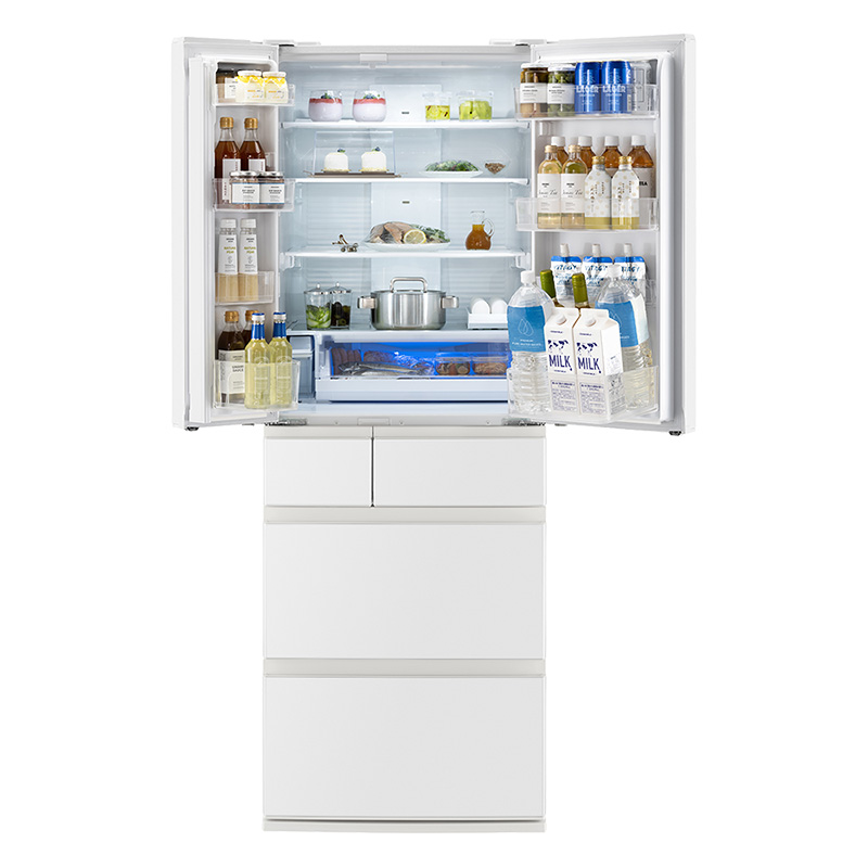 501L 冷凍冷蔵庫(NR-F50EX1-W) ハーモニーホワイト ｜ ミスター