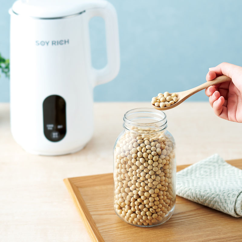 SOY RICH 完全豆乳メーカー ホワイト ショップジャパン（Shop Japan