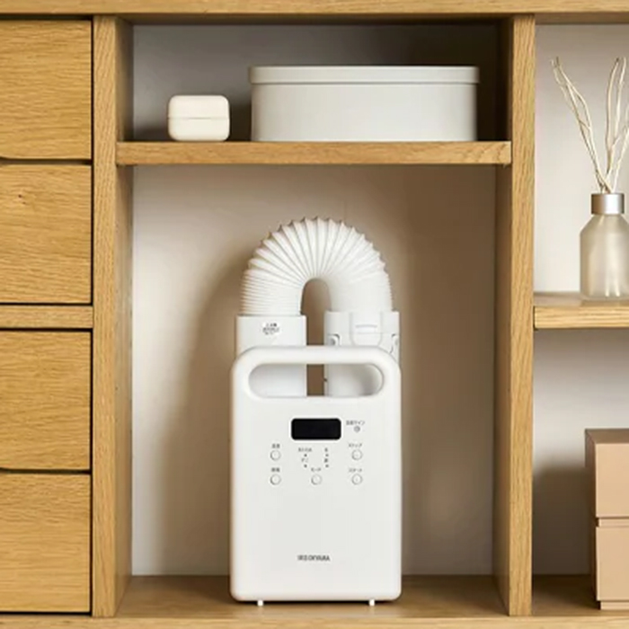 ふとん乾燥機 カラリエ シングルノズル FK-C5-W ホワイト ｜ ミスター