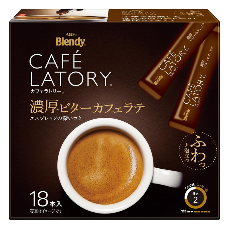 ブレンディカフェラトリー スティック 濃厚ビターカフェラテ 18P