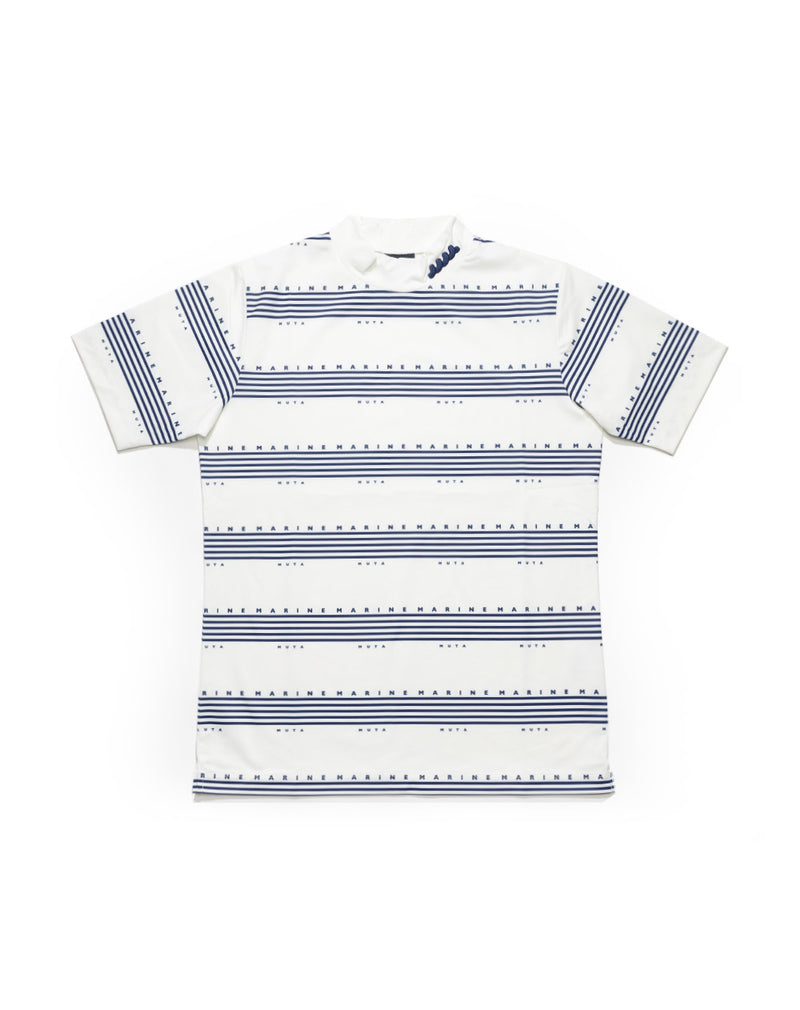 ボーダー モックネックシャツ [全4色] – muta Online Store