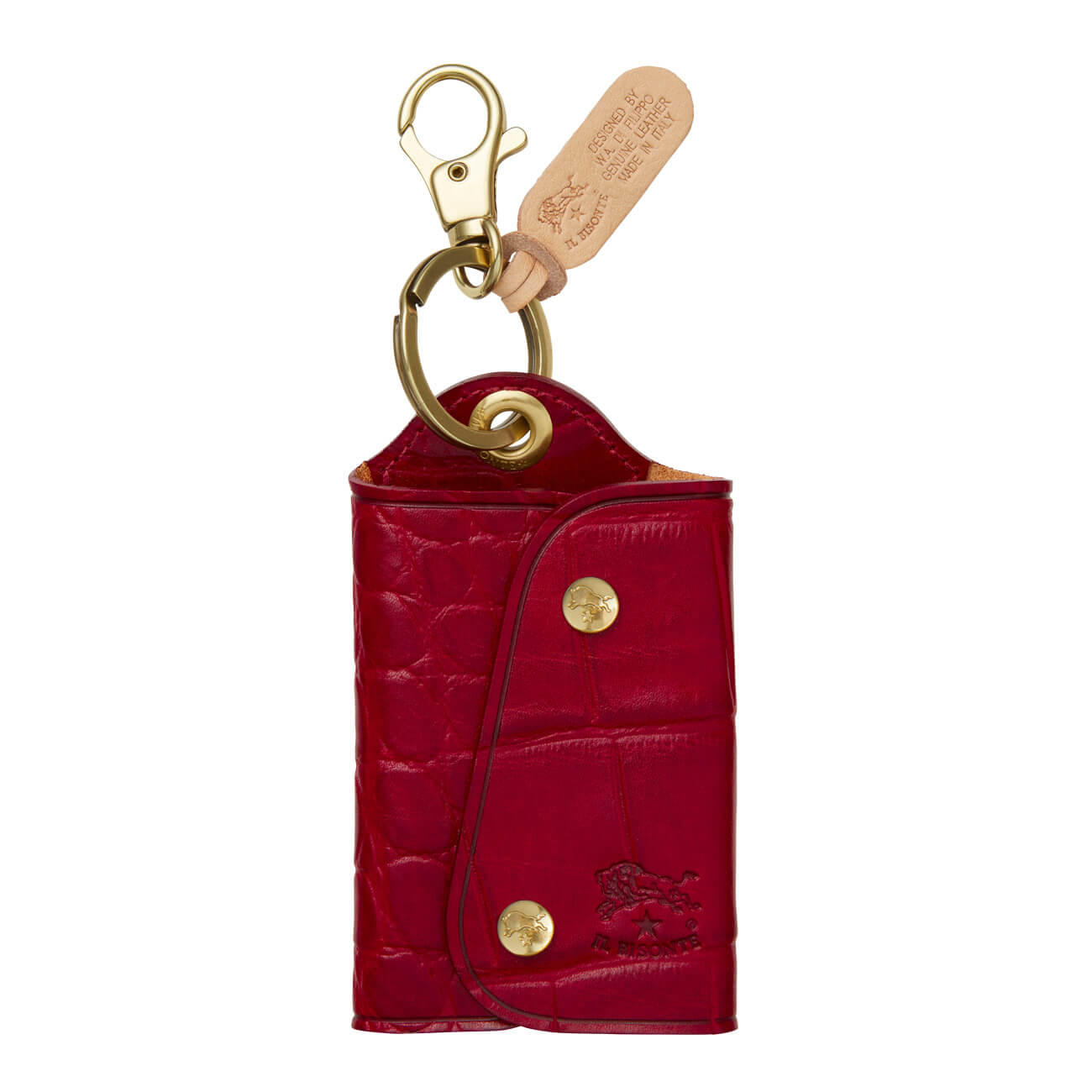 キーケース | クロコ エンボスドレザー | クロコ エンボスドレザー