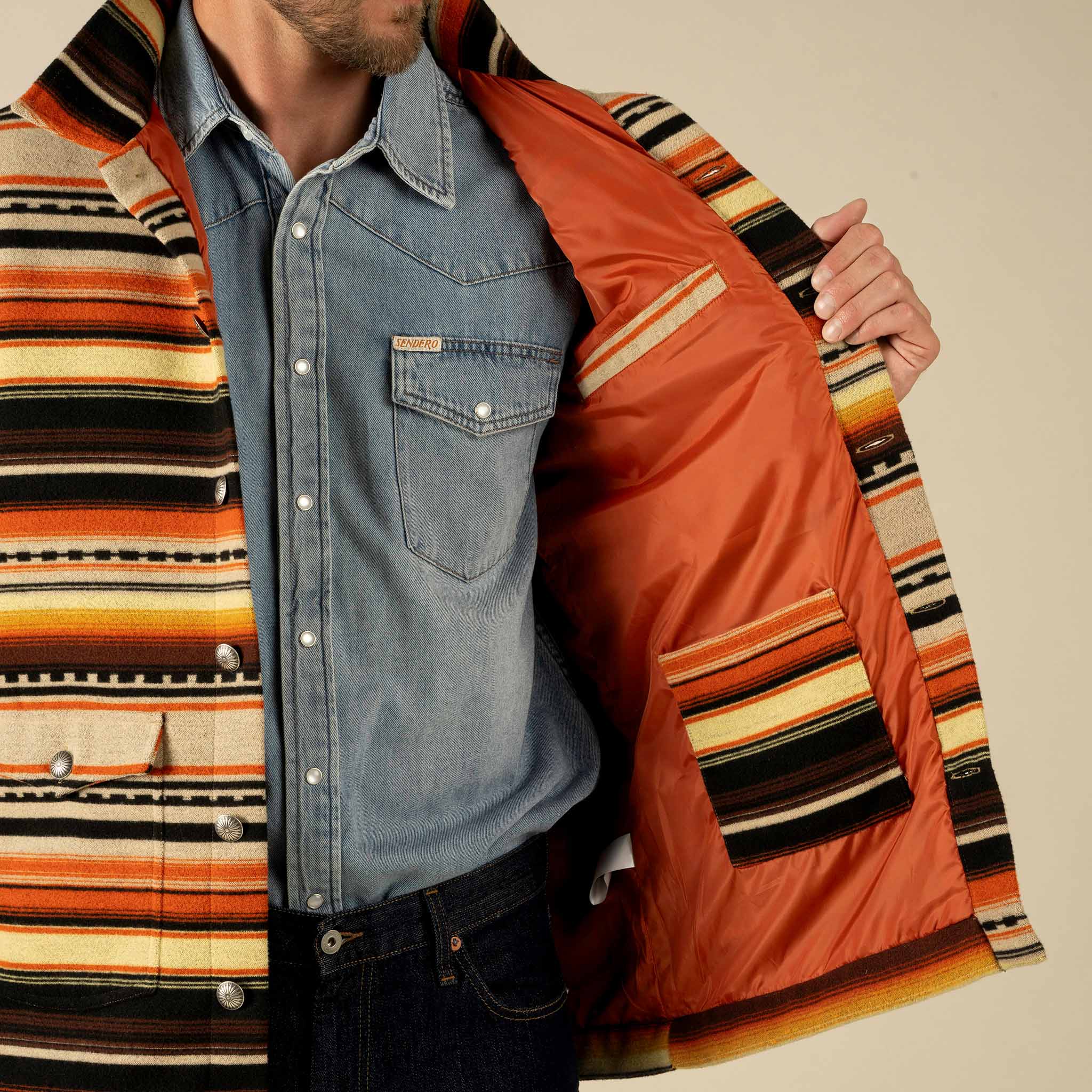 Santa Fe Jacket - Sunset – Blue Seven