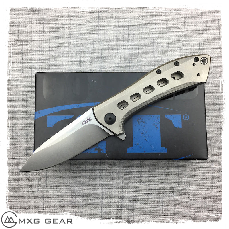 New Zero Tolerance Rexford 0801TI Flipper Knife Titanium – MXG Gear