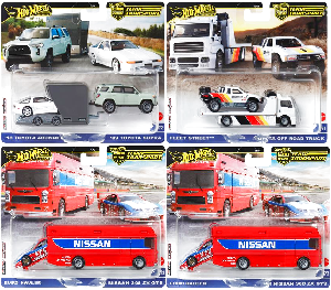 ホットウィール チームトランスポート アソート 4台セット（国内流通版