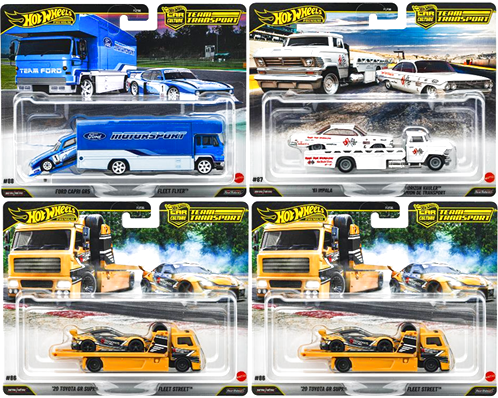 ホットウィール チームトランスポート アソート 4台セット （国内流通