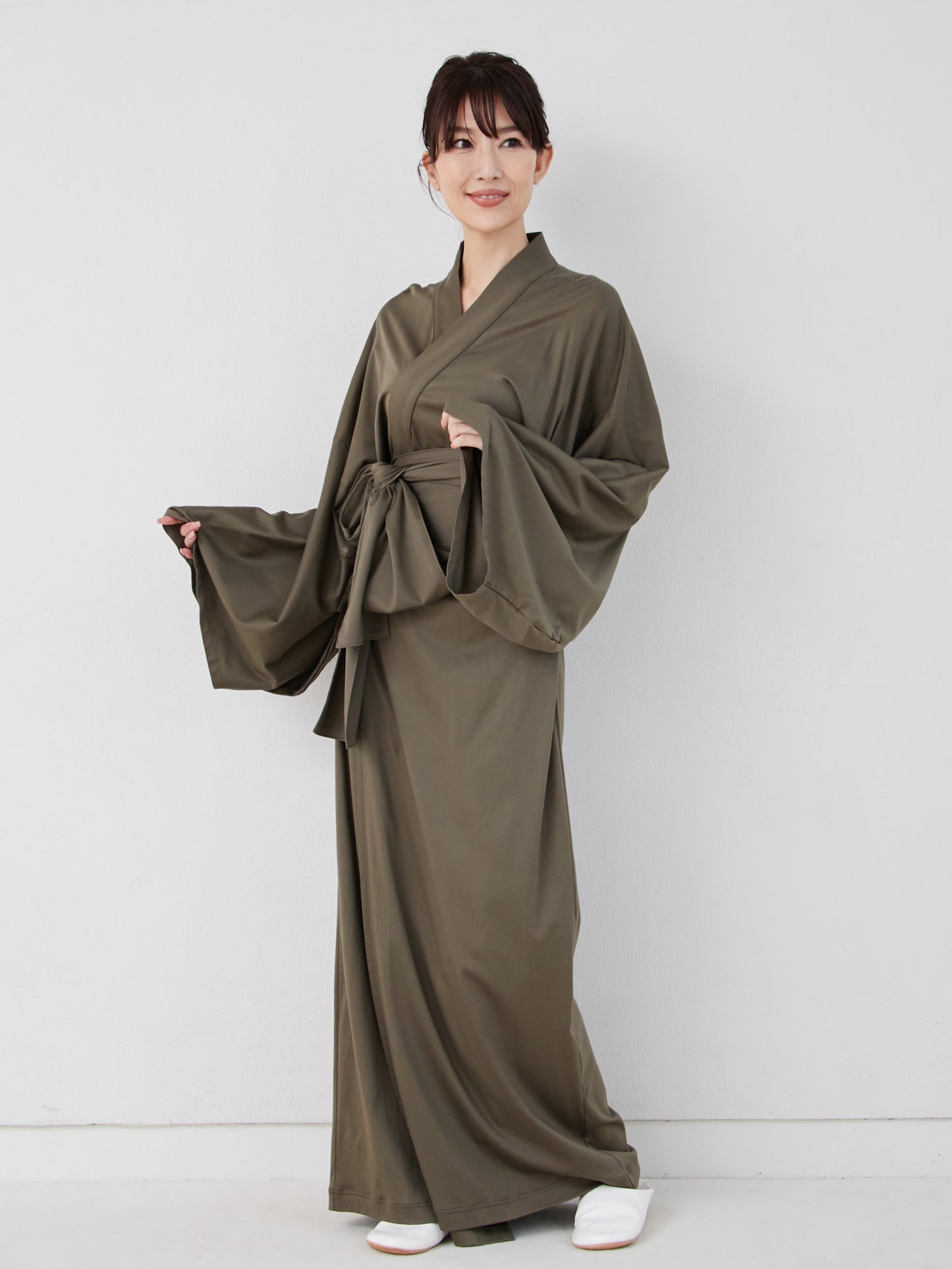 YUKATA Natural (Olive) Women – Nanafu｜YUKATA