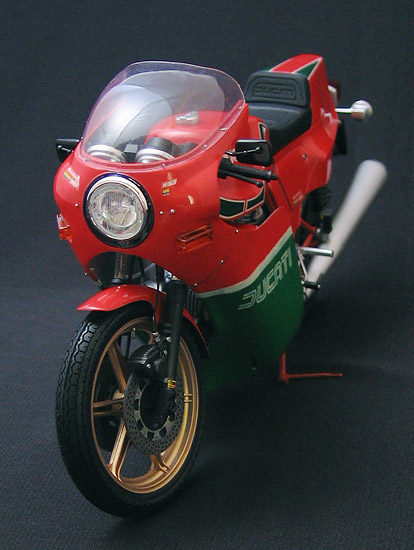 1/12 DUCATI 900 MHR | 図解！なんでも制作日記 [プラモデルの作り方