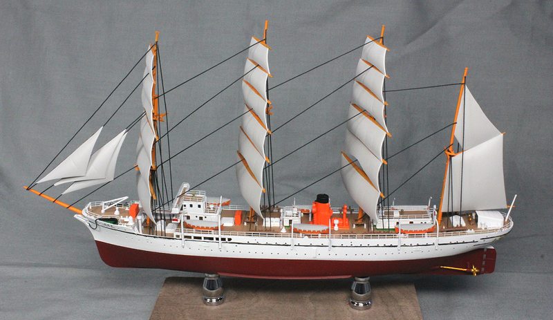 1/350 練習帆船 日本丸 アオシマ 青島文化教材社 AOSHIMA イマイ 今井