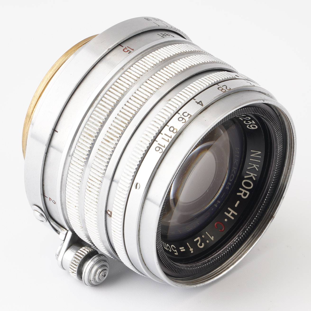 NIKKOR-H・C 5cm f2 Lマウント L39 Nikon】NIKKOR HC 5cm F2 沈胴 L