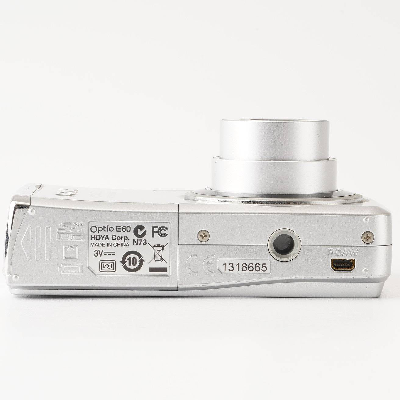 ペンタックス Pentax Optio E60 / 3X OPTICAL ZOOM 5.7-17.1mm