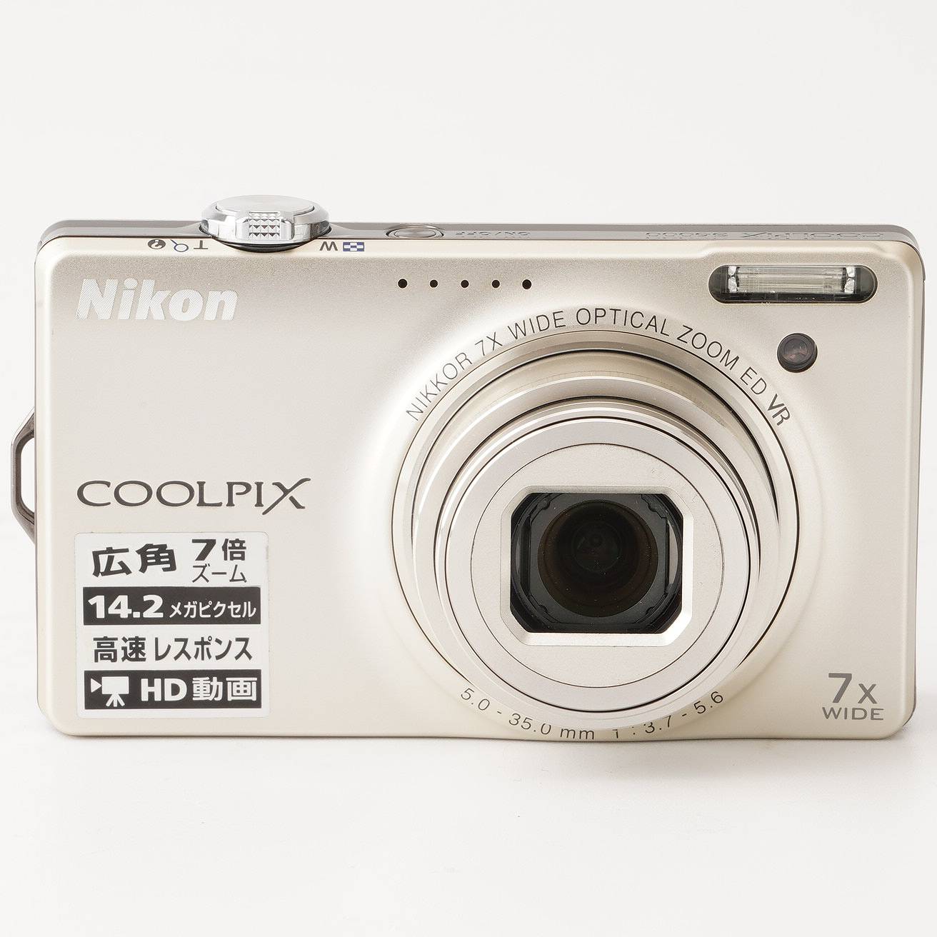 ニコン Nikon COOLPIX S6000 / NIKKOR 7x Wide Optical zoom ED VR 5.0