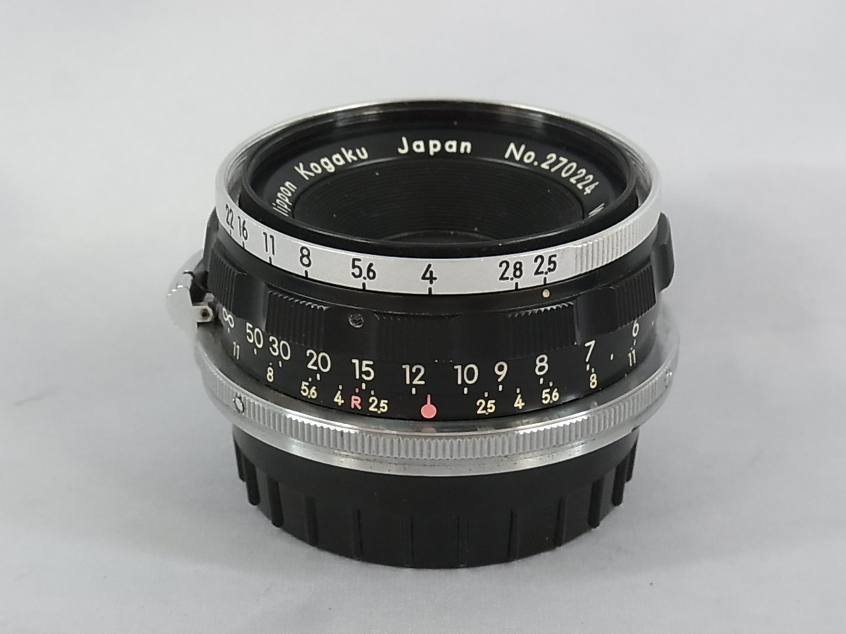 中古：B(並品)】ニコン ニッコール(S) 35mm F2.5 外絞り