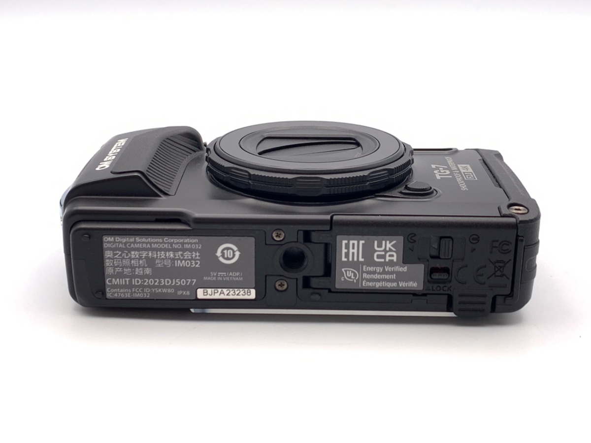 中古：A(美品)】OM SYSTEM Tough TG-7 BLK ブラック | 2440880021302