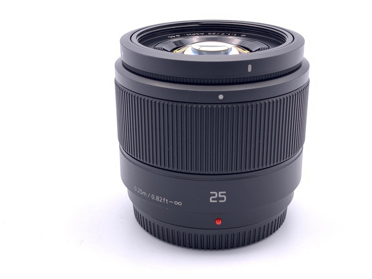LUMIX G 25mm/F1.7 ASPH. H-H025-K [ブラック] 中古価格比較 - 価格.com