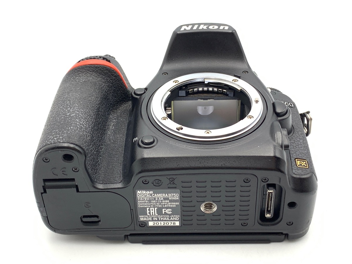 中古：B(並品)】ニコン D750 ボディ | 2444020029883