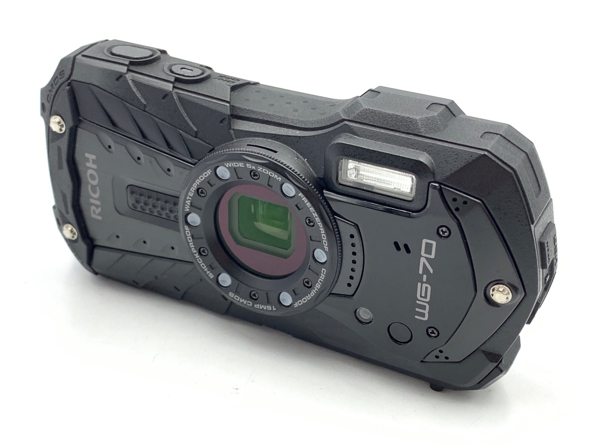 中古：B(並品)】リコー WG-70 ブラック | 2447070046275