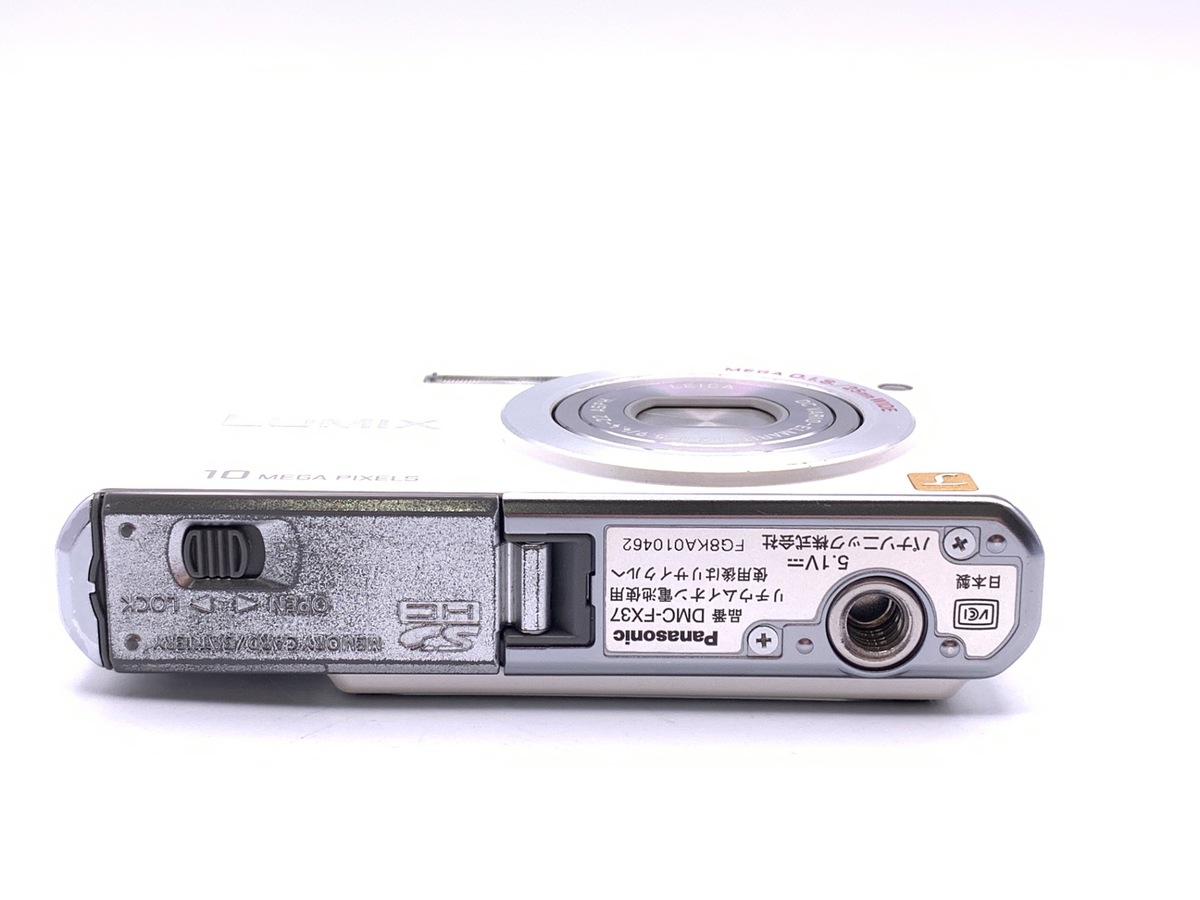 中古】パナソニック LUMIX DMC-FX37-W シェルホワイト｜｜カメラの