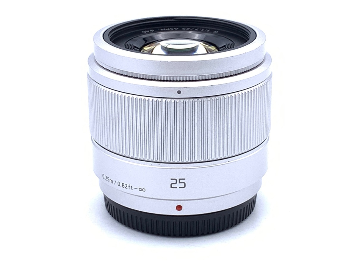 LUMIX G 25mm/F1.7 ASPH. H-H025-S [シルバー] 中古価格比較 - 価格.com
