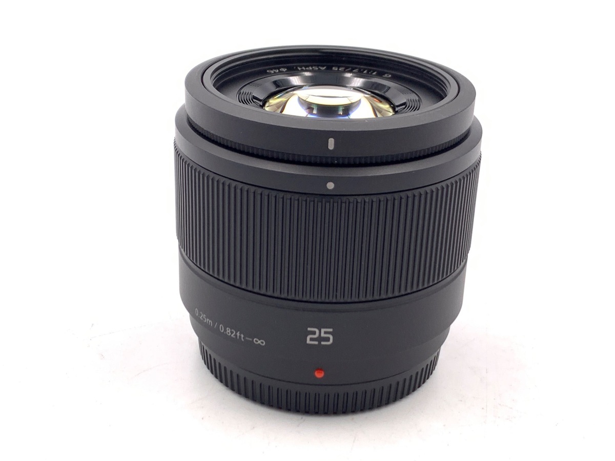 LUMIX G 25mm/F1.7 ASPH. H-H025-K [ブラック] 中古価格比較 - 価格.com