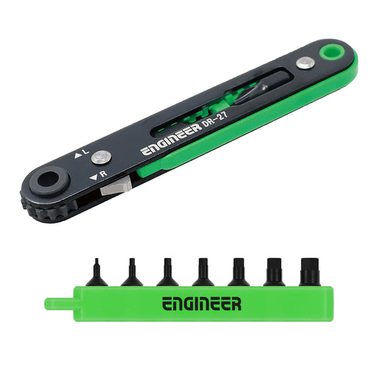 DR-271,272 薄型ラチェットドライバー＆極短ビットセット（2種