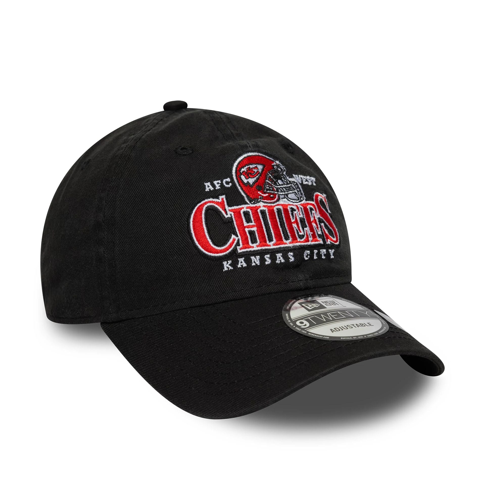 Buy Kansas City Chiefs NFL Helmet Black 9TWENTY Adjustable Cap
