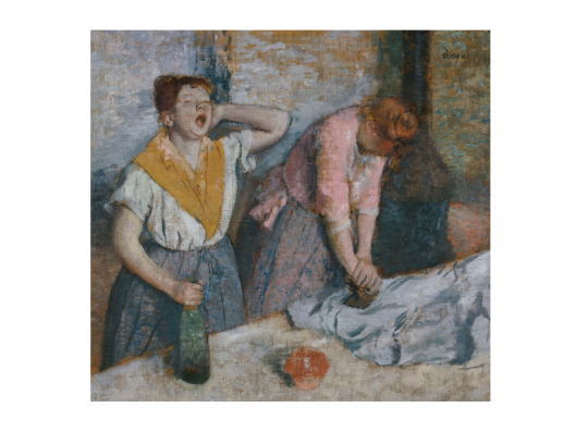 エドガー・ドガ アイロンをかける女たち
