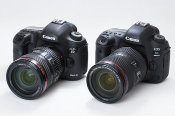 ここが変わった! キヤノン「EOS 5D Mark IV」 - Mark IIIと実機比較