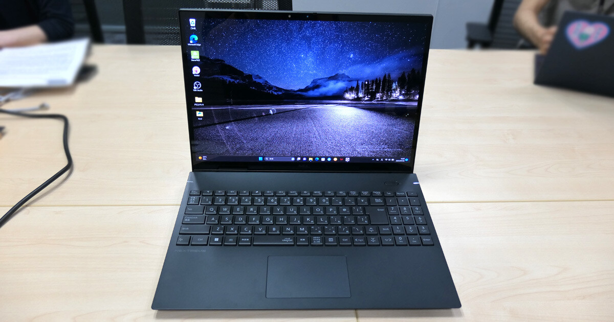 NEC、PC-98シリーズ40周年を記念した16型ハイエンドPC「NEXTREME