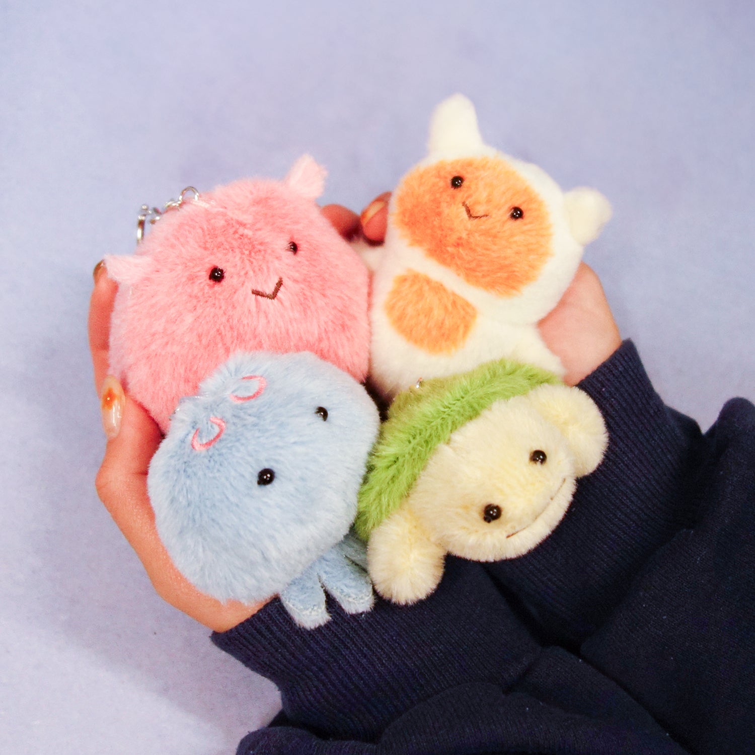 海中散歩 ぽちゃまる キーチェーンマスコット【全6種】 – nipopo