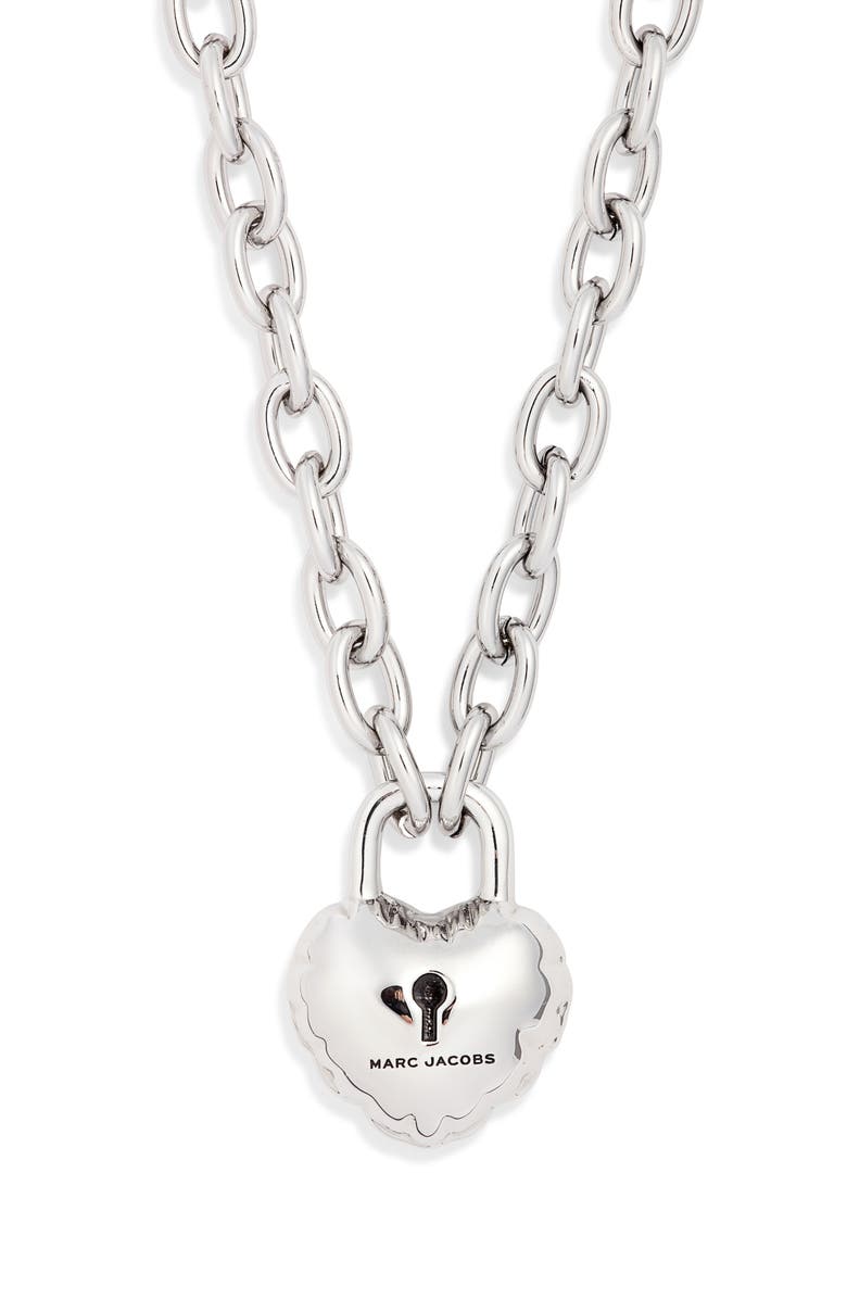 Marc Jacobs Balloon Heart Lock Pendant Necklace | Nordstrom