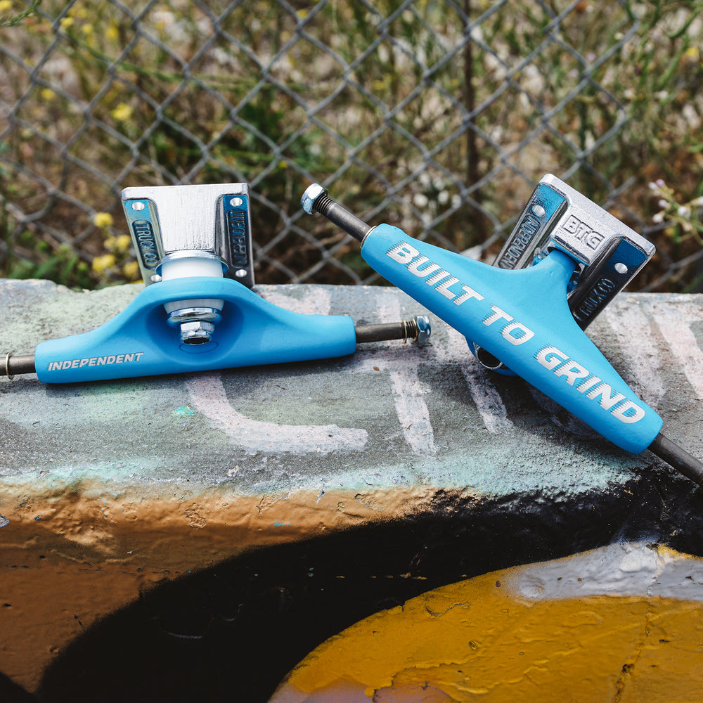 Stage 11 BTG Speed Blue Silver Standard Independent Skateboard Truck