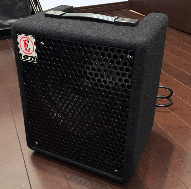 宅練アンプに EDEN EC8: Nobby Road Studio