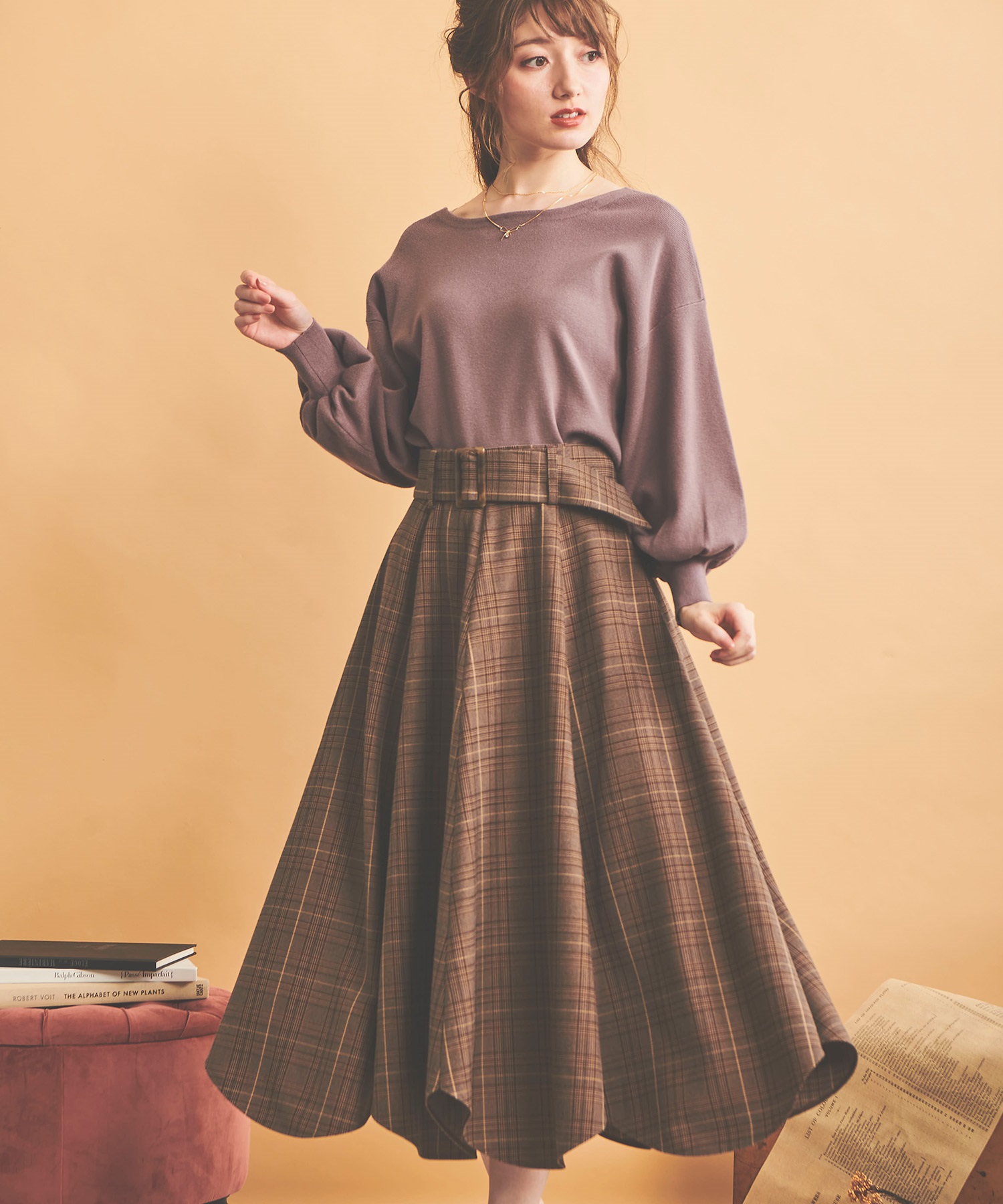 フレアジャンスカセットアップ | ロングワンピース | NOELA OFFICIAL