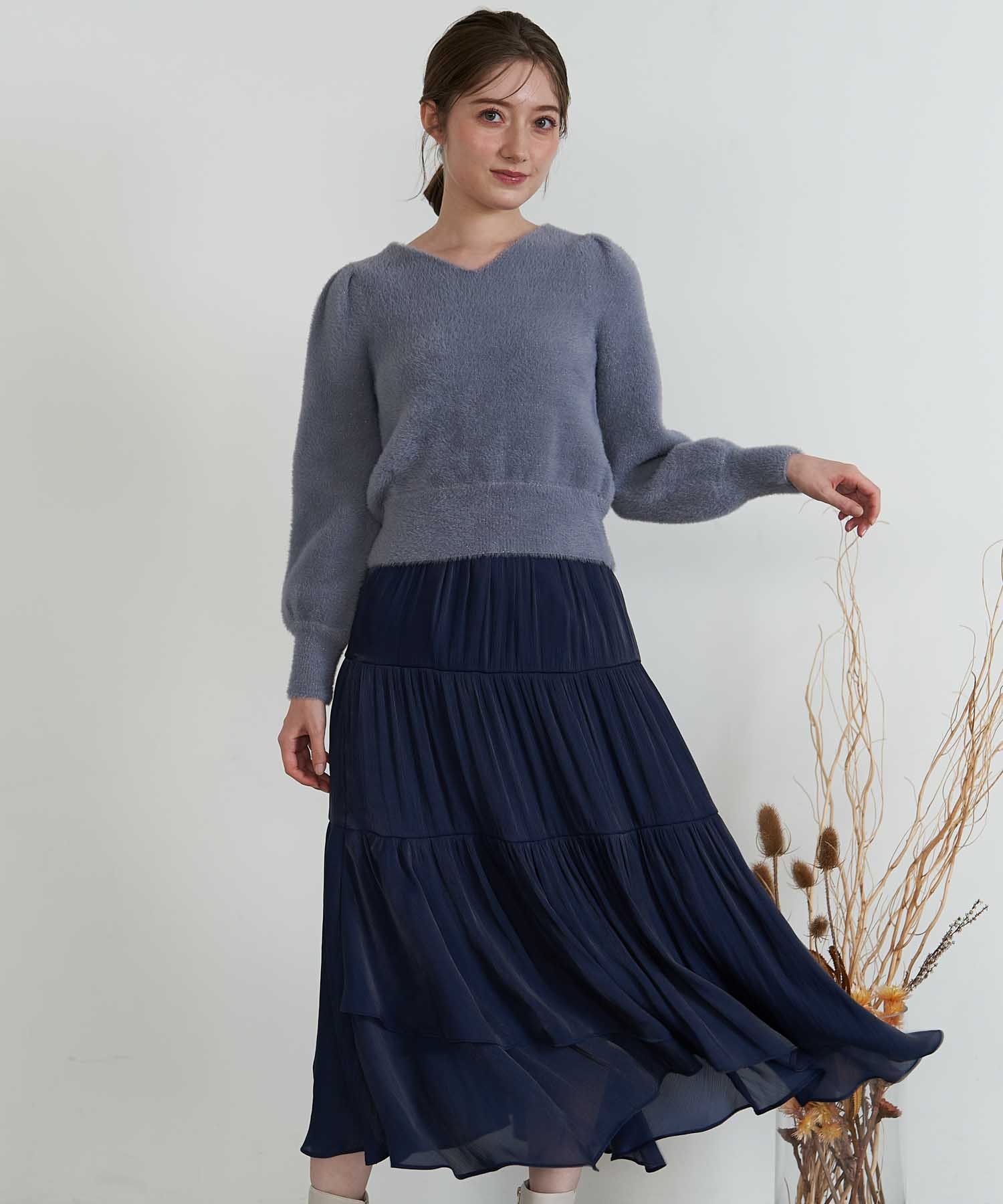 ティアードランダムヘムスカート | フレアスカート | NOELA OFFICIAL