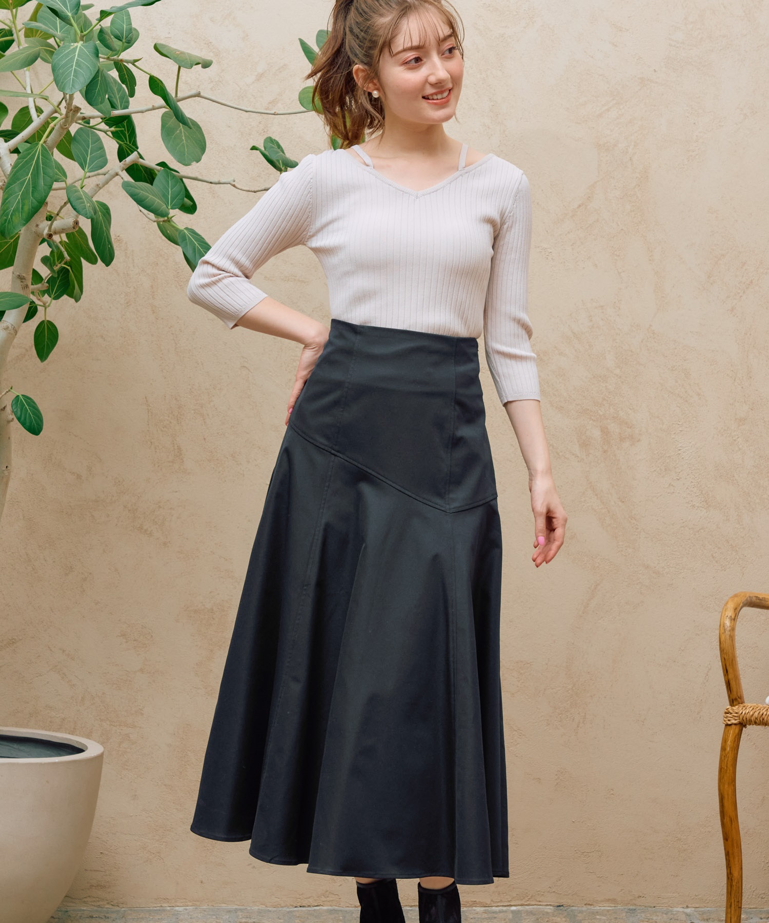 切替フレアスカート | タイトスカート | NOELA OFFICIAL WEB STORE