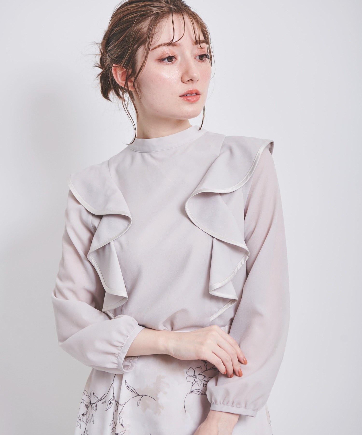 2WAYフリルブラウス | シャツ・ブラウス | NOELA OFFICIAL WEB STORE