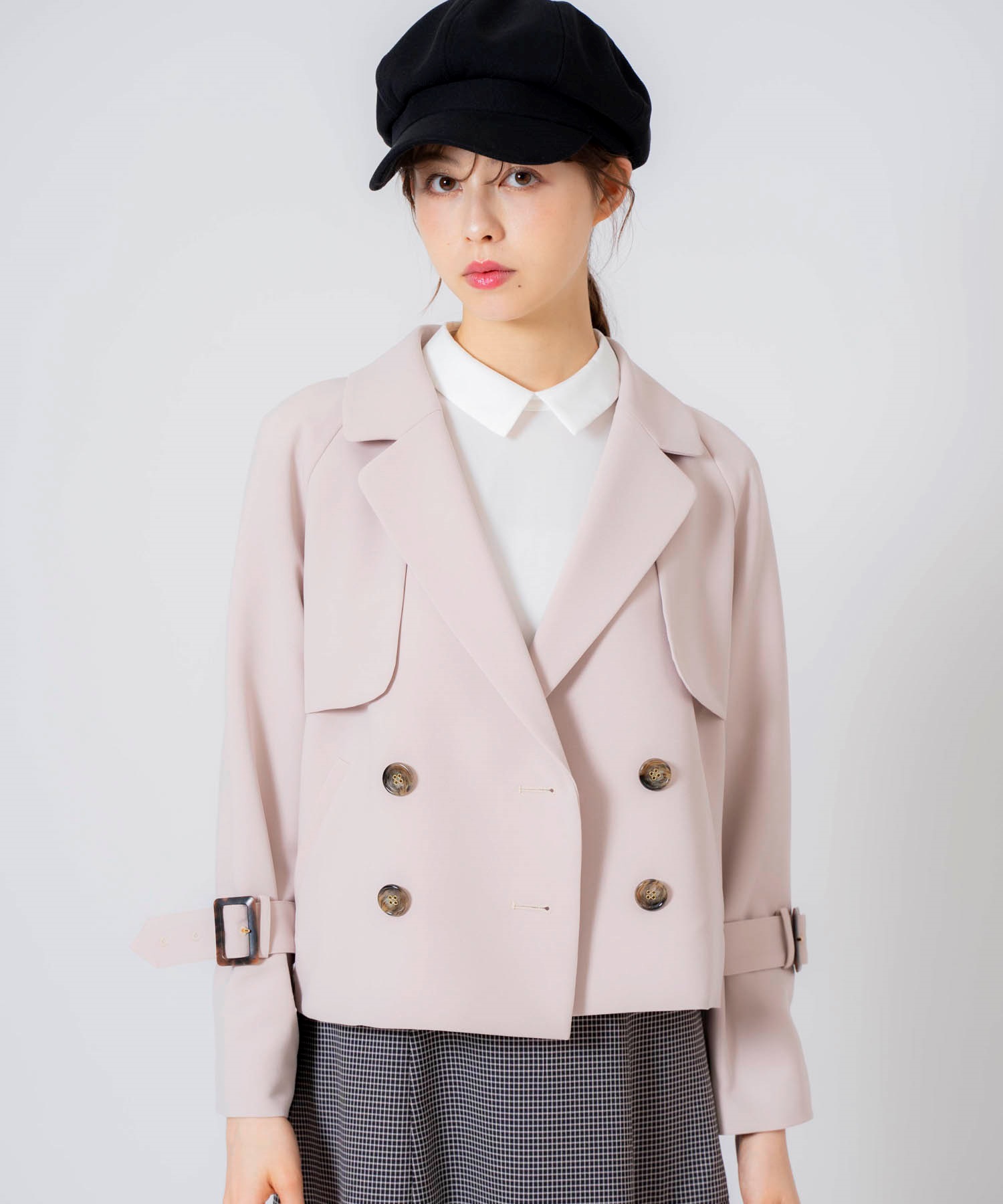 ショートトレンチコート | ジャケット | NOELA OFFICIAL WEB STORE