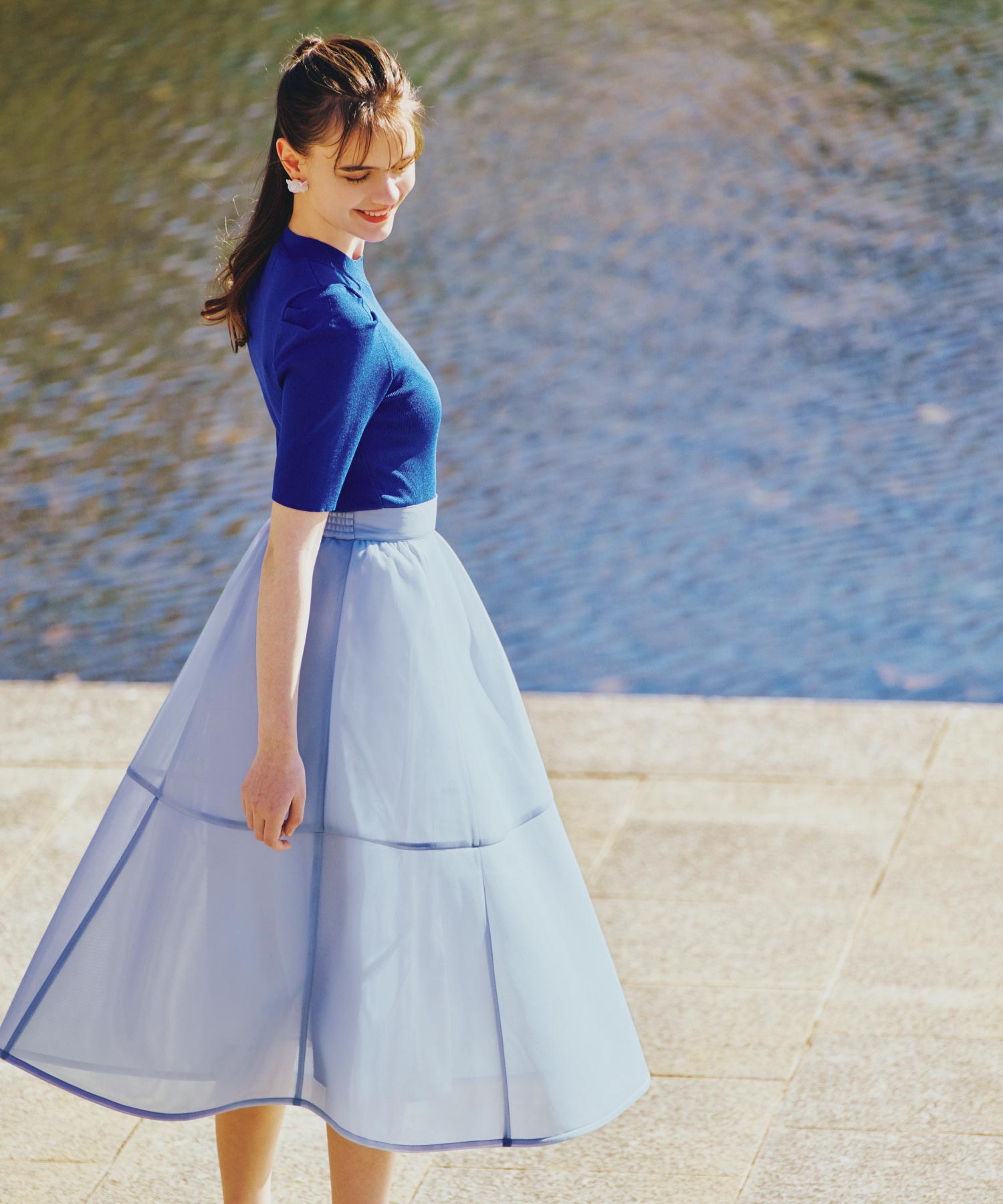 ダンボールオーガンジースカート | フレアスカート | NOELA OFFICIAL