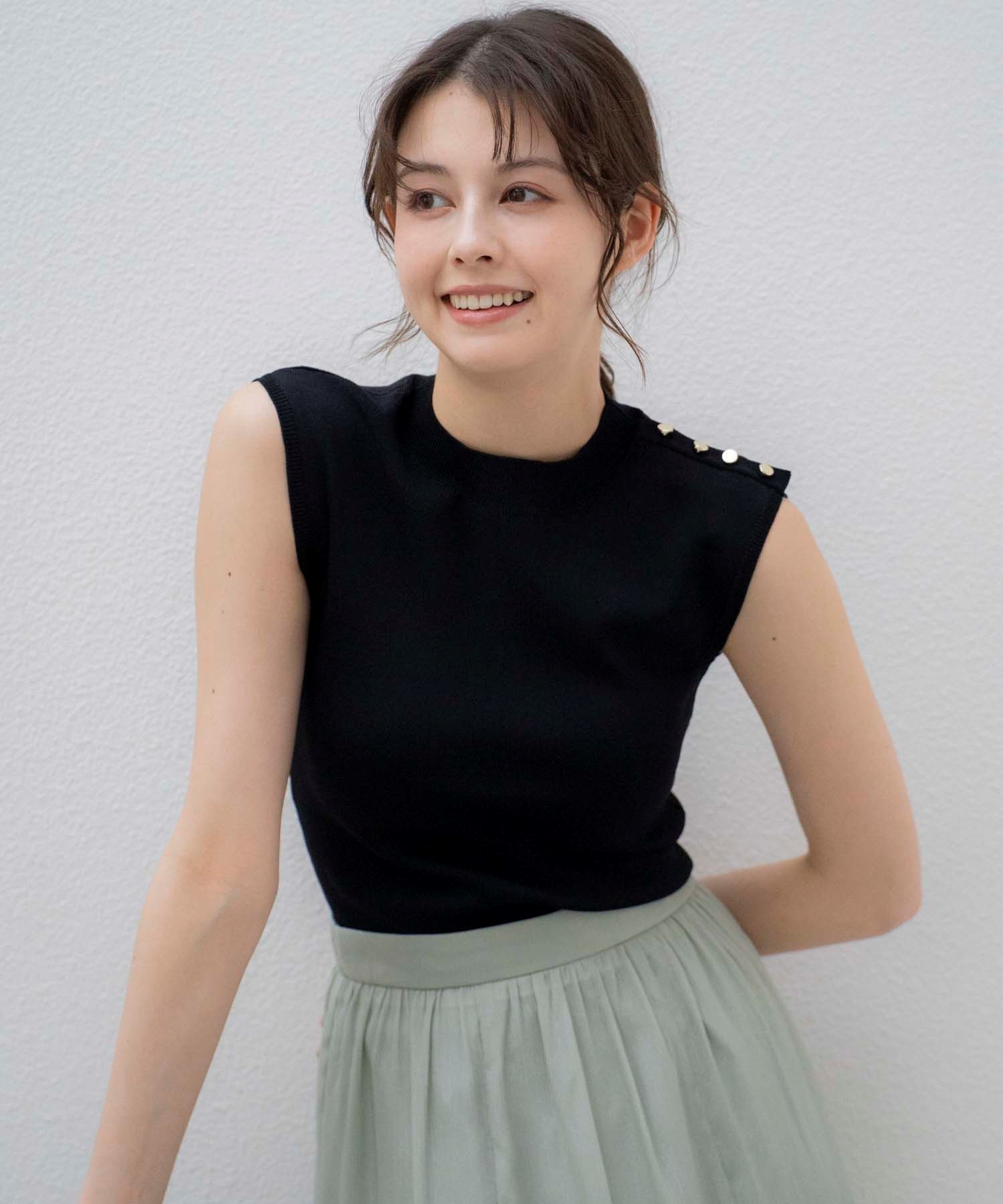 プチハイネックノースリニット | ニット | NOELA OFFICIAL WEB STORE