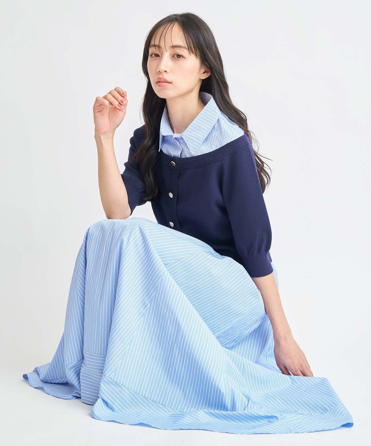 予約】ストライプフレアスカート | フレアスカート | NOELA OFFICIAL