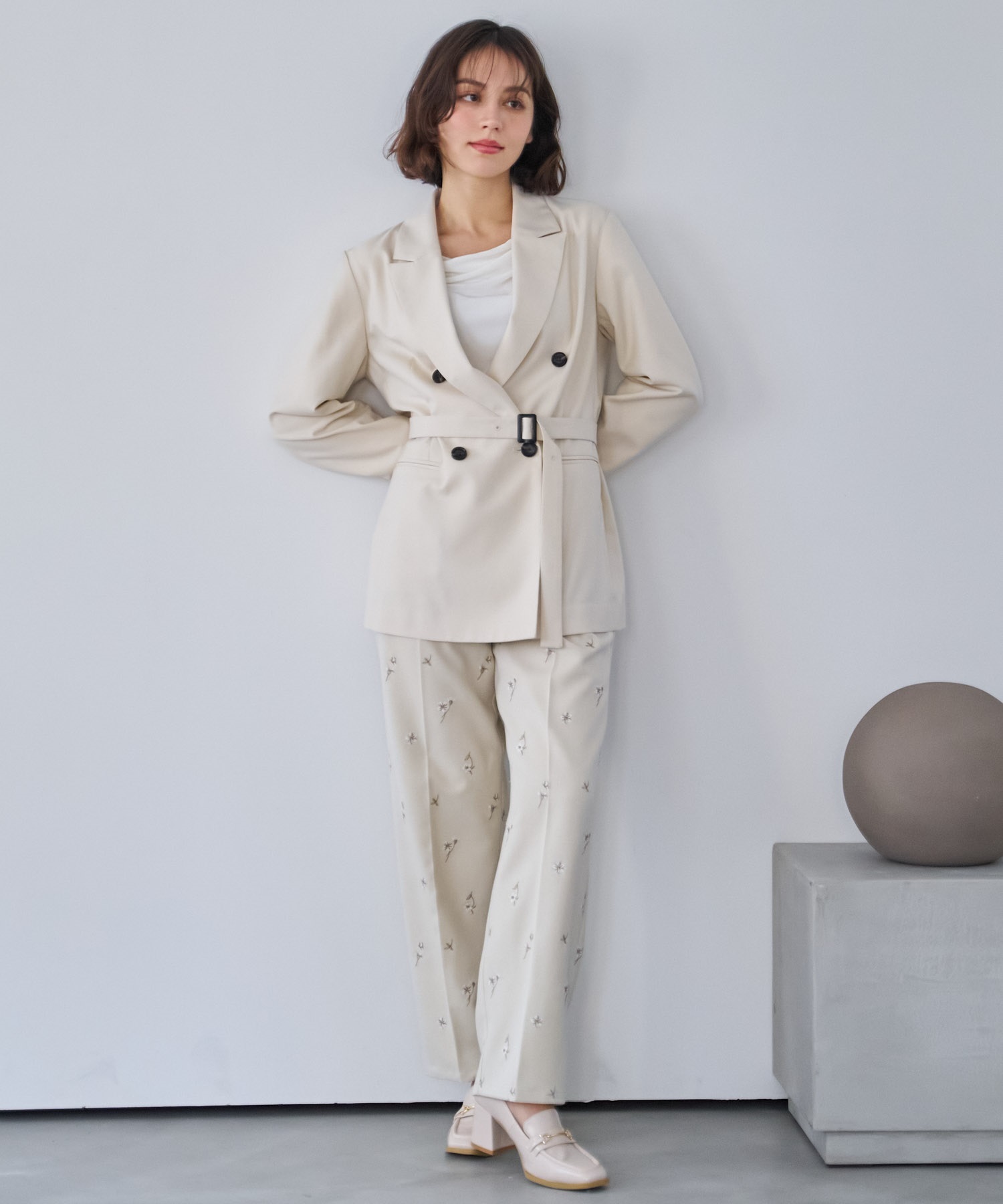 予約】4Bダブルブレストジャケット | ジャケット | NOELA OFFICIAL