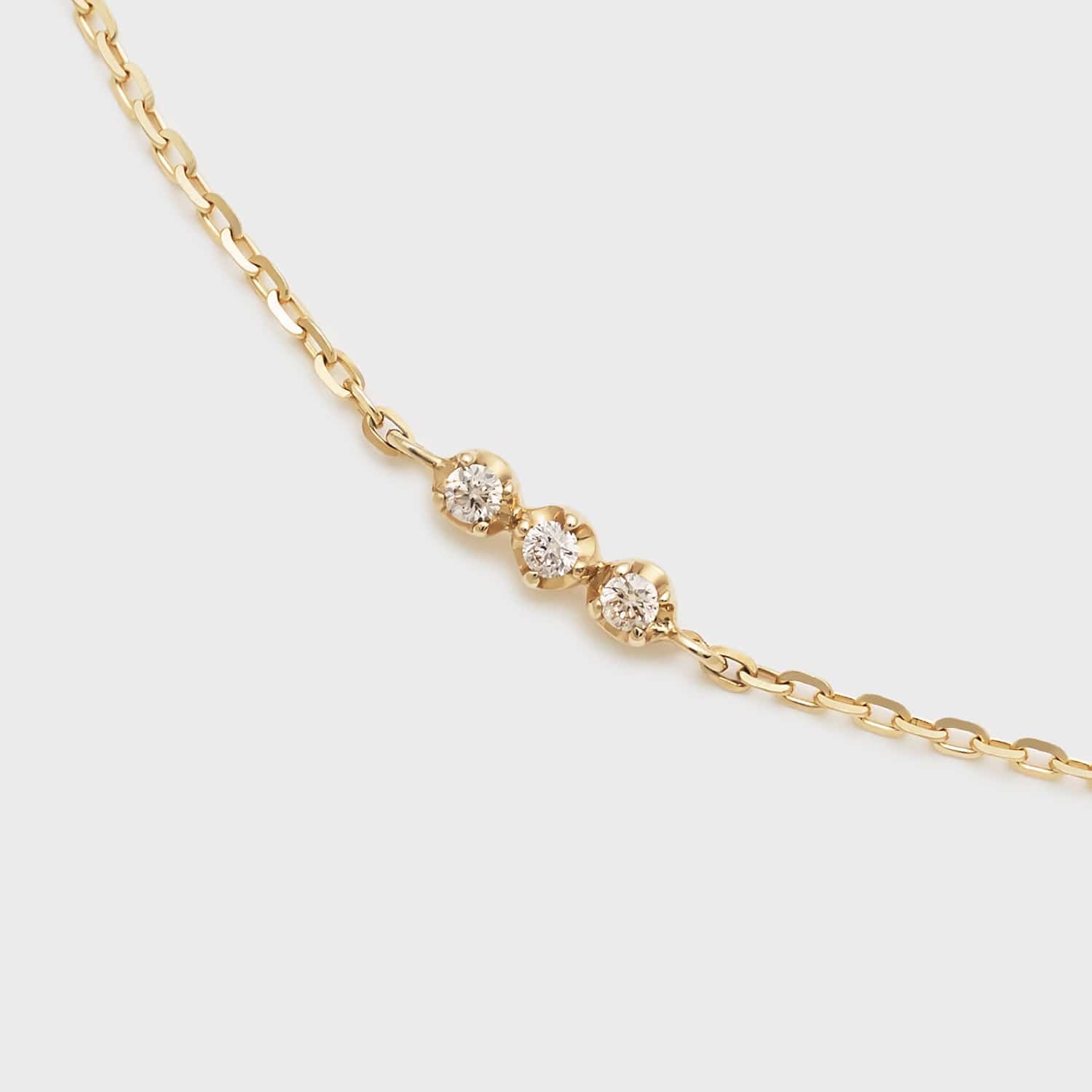 K10ダイヤモンドブレスレット（0.01ct）｜ブレスレット｜ノジェス 公式