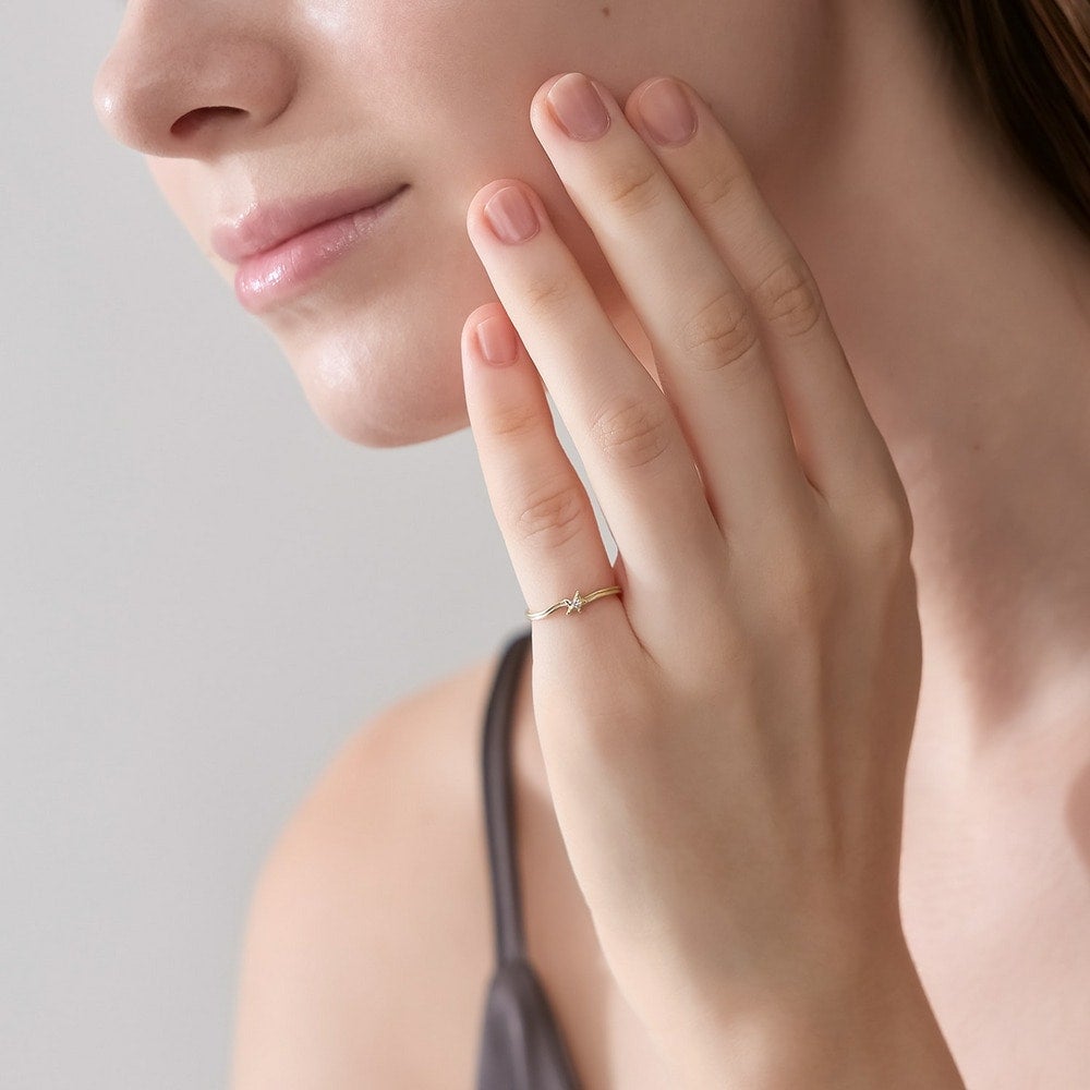 K5ダイヤモンドピンキーリング｜ピンキーリング｜ノジェス 公式